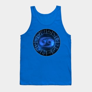 Cancer Zodiac Symbol Tank Top